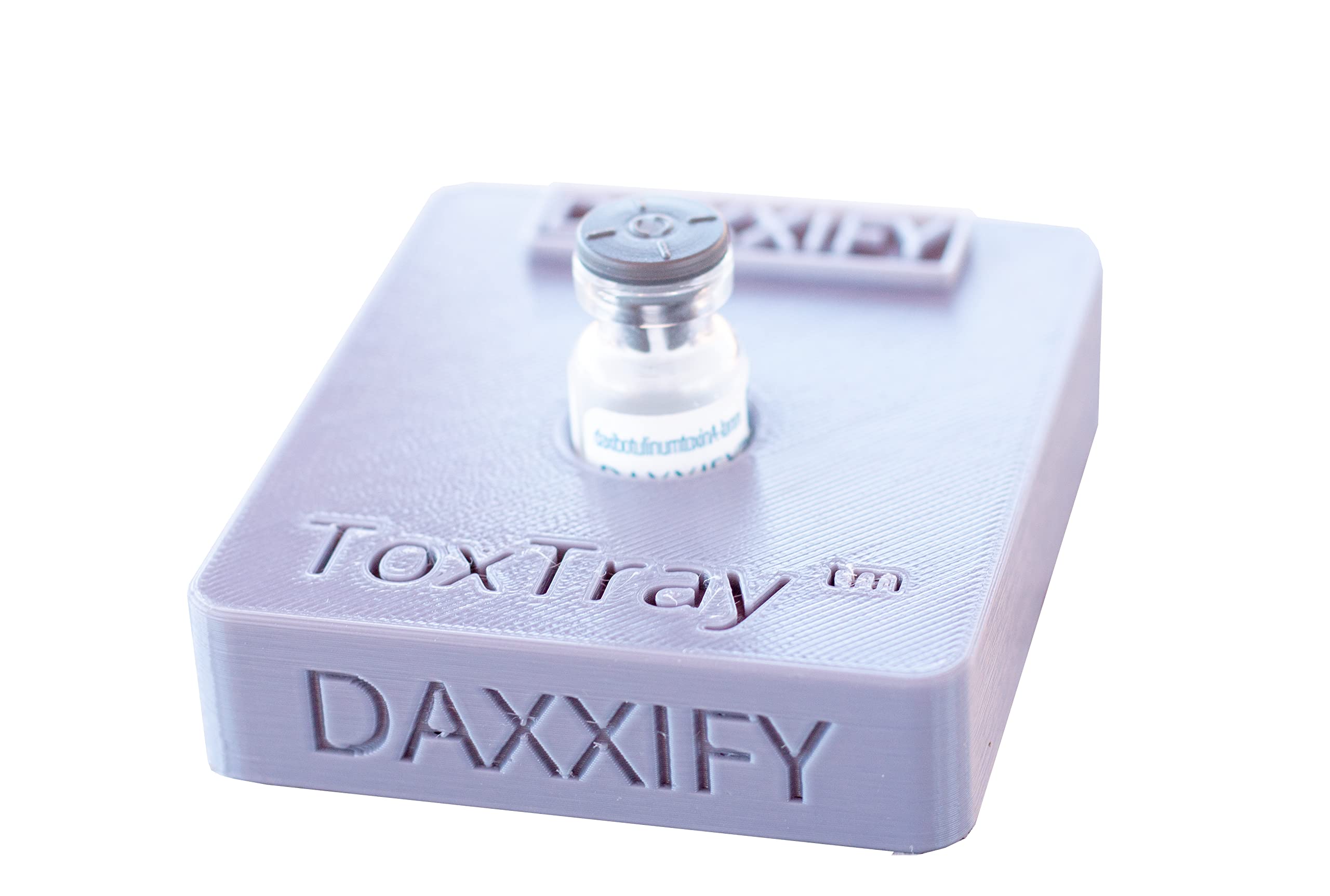 ToxTray Tower 3D Printed Spill-Resistant Vial Holder for Botox, Xeomin, Dysport, Jeuveau, Daxxify Space-Saving for MedSpa Professionals - Ideal Gift for Nurses, NPS & PAs - Saves Money (Daxxify)