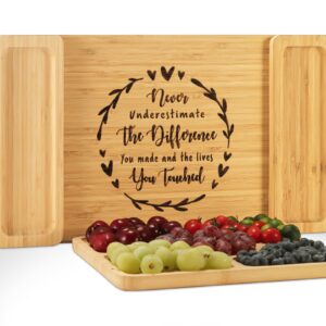 Wedding Gifts for Couples, Mr and Mrs Engagement Gift, Bridal Shower Gifts for Bride, Newlywed Couples Present for Husband & Wife -Cheese Board Set, Charcuterie Boards