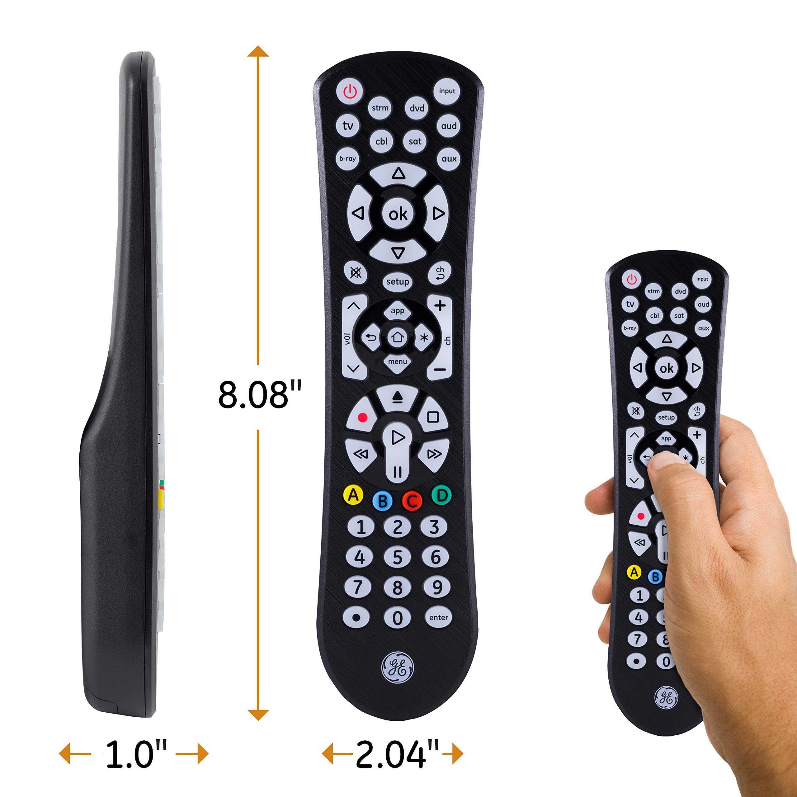 GE Backlit Universal Remote Control & GE Backlit Universal Remote Control