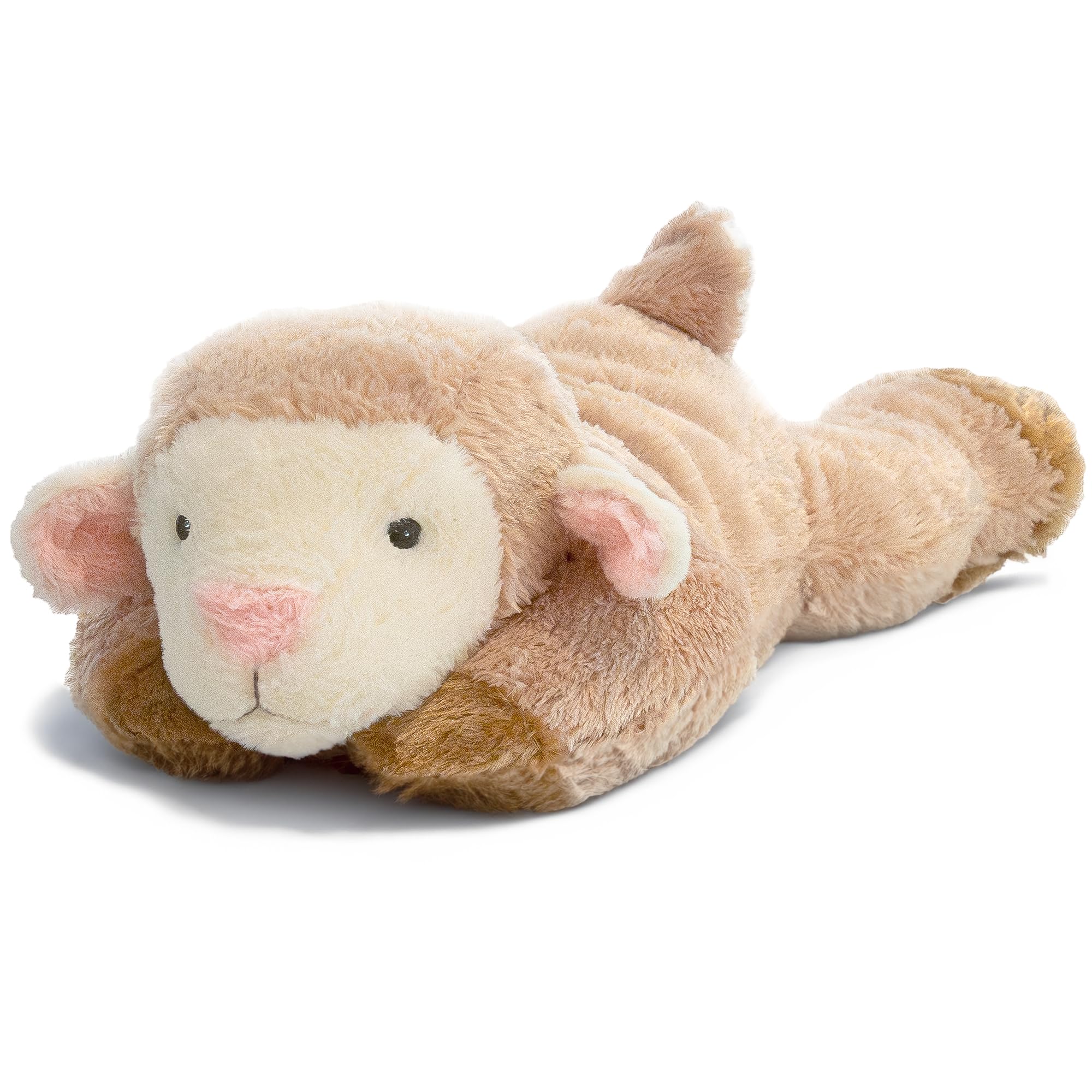 Sweet Baby Co. Weighted Stuffed Animals for Anxiety 5 Pounds 30 Inch Plush Animal Heavy Body Pillow 5lb Large Giant Lamb Stuff Plushies Big Lap Plushie Kids Adult Pound Weight