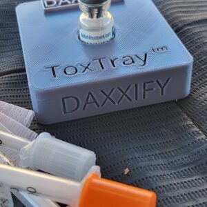 ToxTray Tower 3D Printed Spill-Resistant Vial Holder for Botox, Xeomin, Dysport, Jeuveau, Daxxify Space-Saving for MedSpa Professionals - Ideal Gift for Nurses, NPS & PAs - Saves Money (Daxxify)