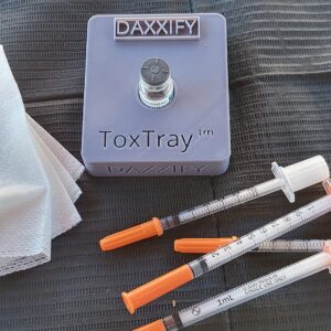 ToxTray Tower 3D Printed Spill-Resistant Vial Holder for Botox, Xeomin, Dysport, Jeuveau, Daxxify Space-Saving for MedSpa Professionals - Ideal Gift for Nurses, NPS & PAs - Saves Money (Daxxify)