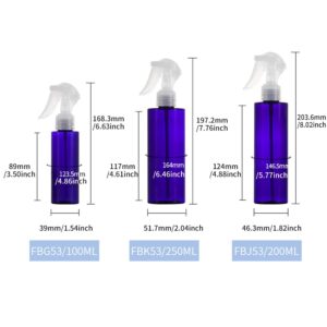 Xiaokeis 2pcs/Set Spray Bottles, Spray Bottles for Cleaning Solutions Travel Portable Multipurpose Heavy Duty Spraying Bottles Leak Proof Mist Empty Water Bottle(Size:100ml)