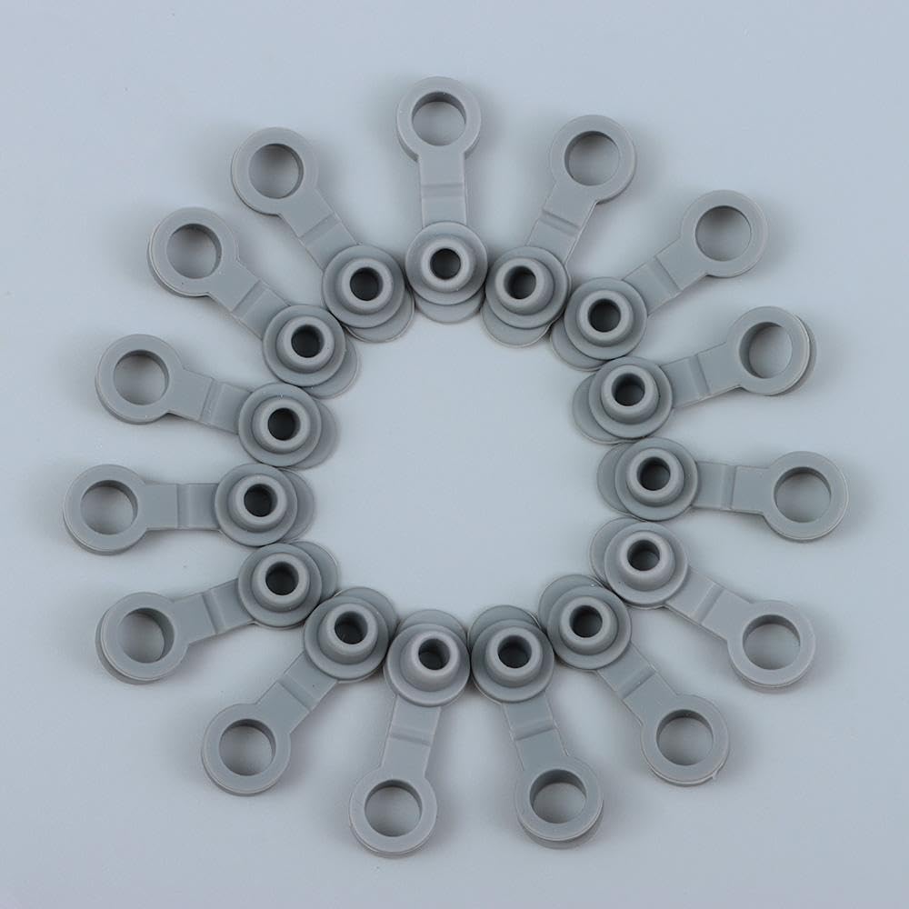 50pcs Universal Silicone Sealing Bottle Straw Hole Grommets Stopper Lids Straw Plug Replacement for 20/30Oz Cup