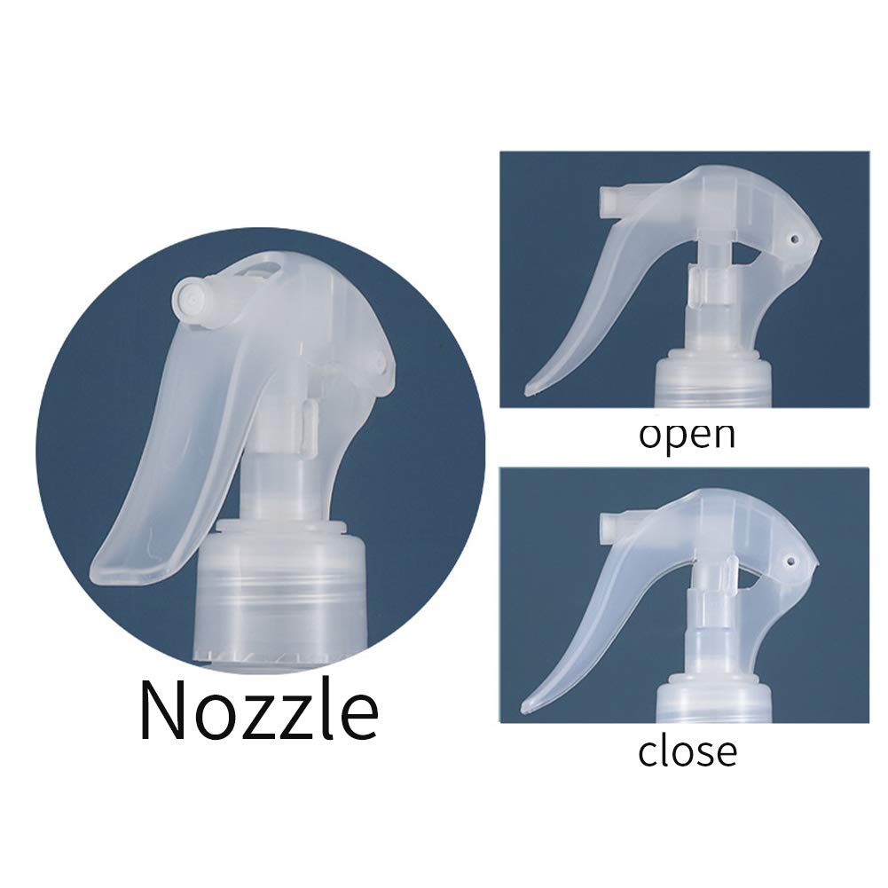 Xiaokeis 2pcs/Set Spray Bottles, Spray Bottles for Cleaning Solutions Travel Portable Multipurpose Heavy Duty Spraying Bottles Leak Proof Mist Empty Water Bottle(Size:100ml)