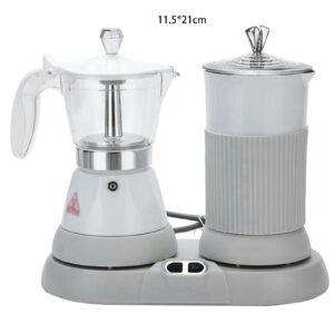 PSVOD Coffee Maker Coffee Maker Household Mini Automatic Milk Foaming Machine Slow Extraction Coffee Pot Mocha Pot Convenient