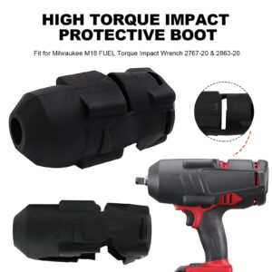 M18 High Torque Impact Protective Boot Replacement for Milwaukee M18 FUEL Replace 49-16-2767 2767-20 2863-20