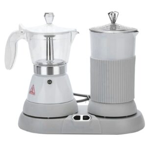 psvod coffee maker coffee maker household mini automatic milk foaming machine slow extraction coffee pot mocha pot convenient