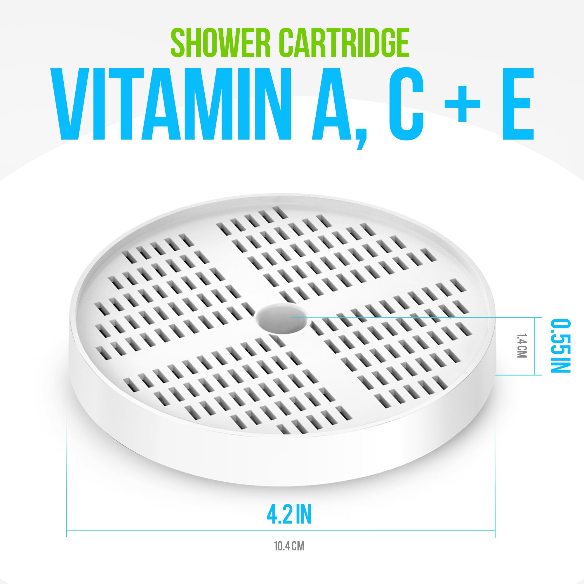 AquaHomeGroup Vitamin C + E +A Replacement Cartridge For Hexagon shower head