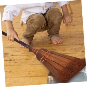 1pc Hand Made Children Broom Educational Toy for Kids Creative Dust Removing Broom Child Sized Housekeeping Tool