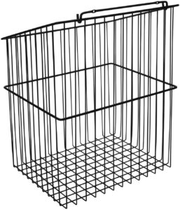 sidelines steel tilt-out hamper for custom closet systems