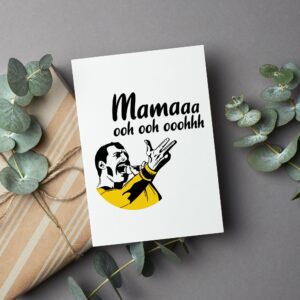 Funny Mother's Day Card For Mom From Daughter, Unique Birthday Gift Ideas, Card For Mama From Kids, Best Mom Gifts 2023