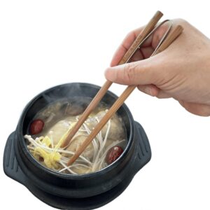 Chopsticks for Beginners - Wood Training Chopsticks for Adults, Japan Design Practice Chopsticks Adult, Easy to Use Chopstick Trainer for Adults, Dishwasher Safe, Made in Vietnam by Senior ICare