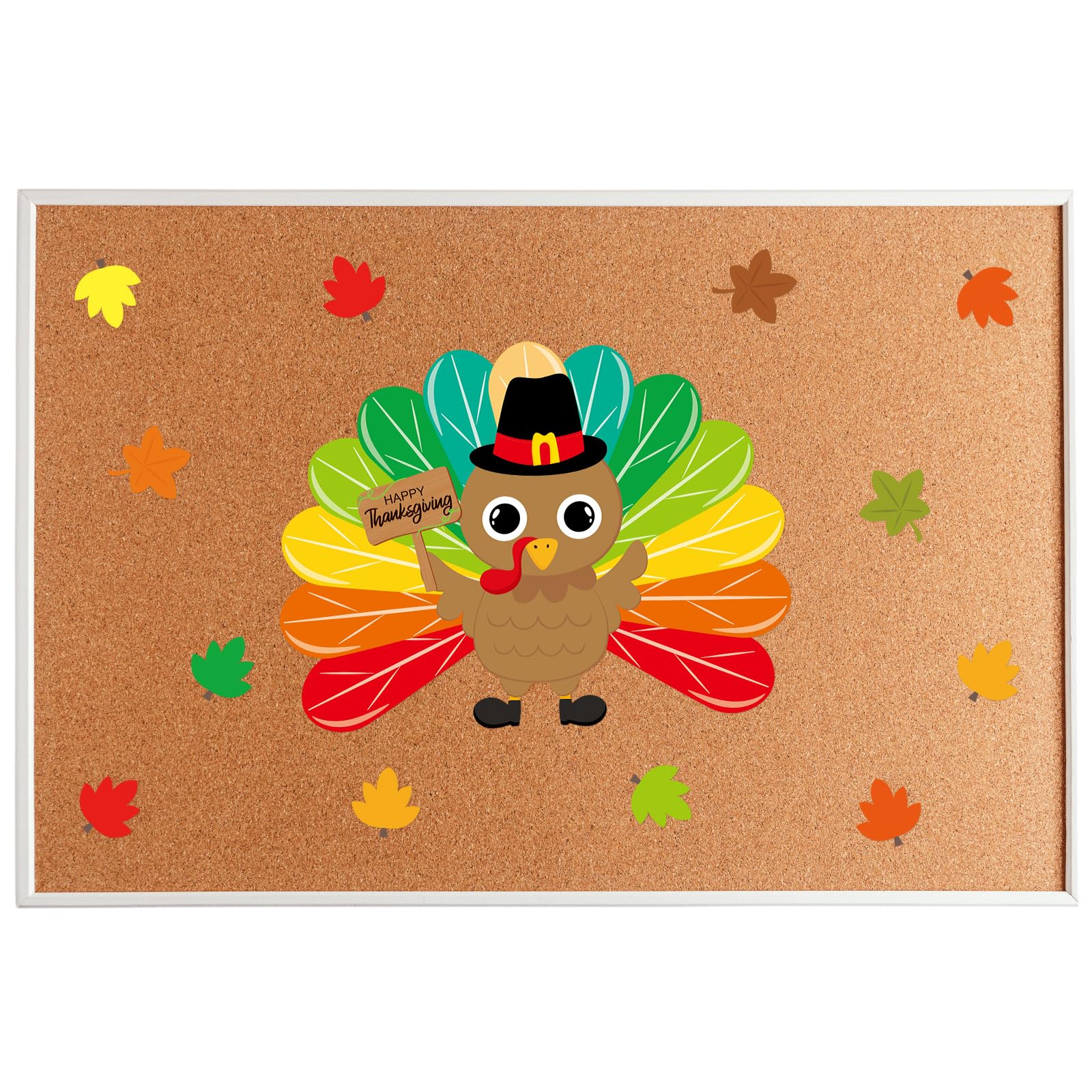 Turkey Bulletin Board Decoration Set Thanksgiving Turkey Cutouts Fall Classroom Decor School Supplies