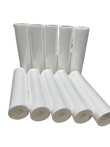 American Water Solutions 10-Pack Compatible with HF-360 Polyprpylene Sediment filter - Universal 10-Inch 5-Micron Cartridge for Culligan HF-360 Whole House Sediment Filter