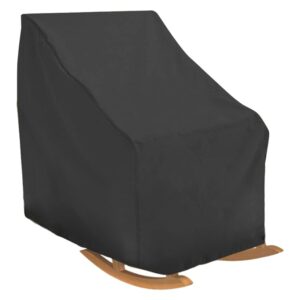 garden rocking chair cover home cover rest seat cover waterproof oxford cloth heavy duty balcony recliner garden chair cover outdoor furniture protective cover