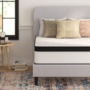 Taylor & Logan Linden 12" CertiPUR-US Certified Hybrid Pocket Spring Mattress in a Box with an Extra Firm Feel for Durable Support - Full