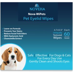 noveha pet drops | advanced lanosterol solution (60 counts)