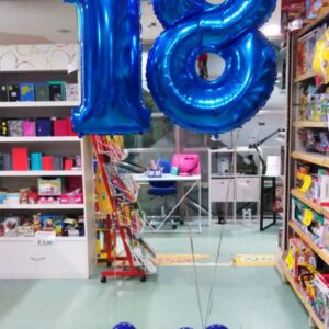 40 Inch Number 8 Balloon, Giant Navy Blue 8 18 28 80 Birthday Balloons for Men Boys, 8th Birthday Decorations Party Supplies, Wedding Anniversary, Graduations