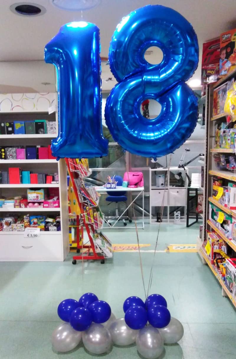 40 Inch Number 8 Balloon, Giant Navy Blue 8 18 28 80 Birthday Balloons for Men Boys, 8th Birthday Decorations Party Supplies, Wedding Anniversary, Graduations