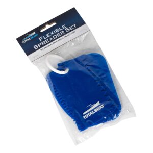 TotalBoat Flexible Resin Spreaders Set - Reusable Scrapers for Epoxy, Fillers, Putty, Caulk, Spackling Paste, Polyester Resin and Adhesives