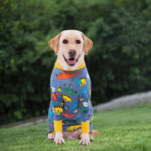 kzrfojy Dog Recovery Suit for Dogs After Surgery Female Male Medium Large Dog Neuter Spay Onesie for Shedding Prevent Licking Surgical Wound Dog Cone Alternative