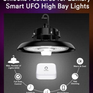 Lumary Hub Bridge L-GW0A1 - Work Zigbee Smart Recessed Lighting, Unlock Full Suite of Features Smart UFO LED High Bay Lights, Deck Lights, Work with Alexa, Google Assistant and Siri