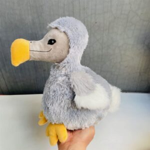 Whrigud 11'' Realistic Dodo Bird Stuffed Animal Pillow Plush Toy Soft Ugly Dodo Plushie Big Birds Stuffed Animals Pillows for Kids Gifts Home Decor (dodo Bird)