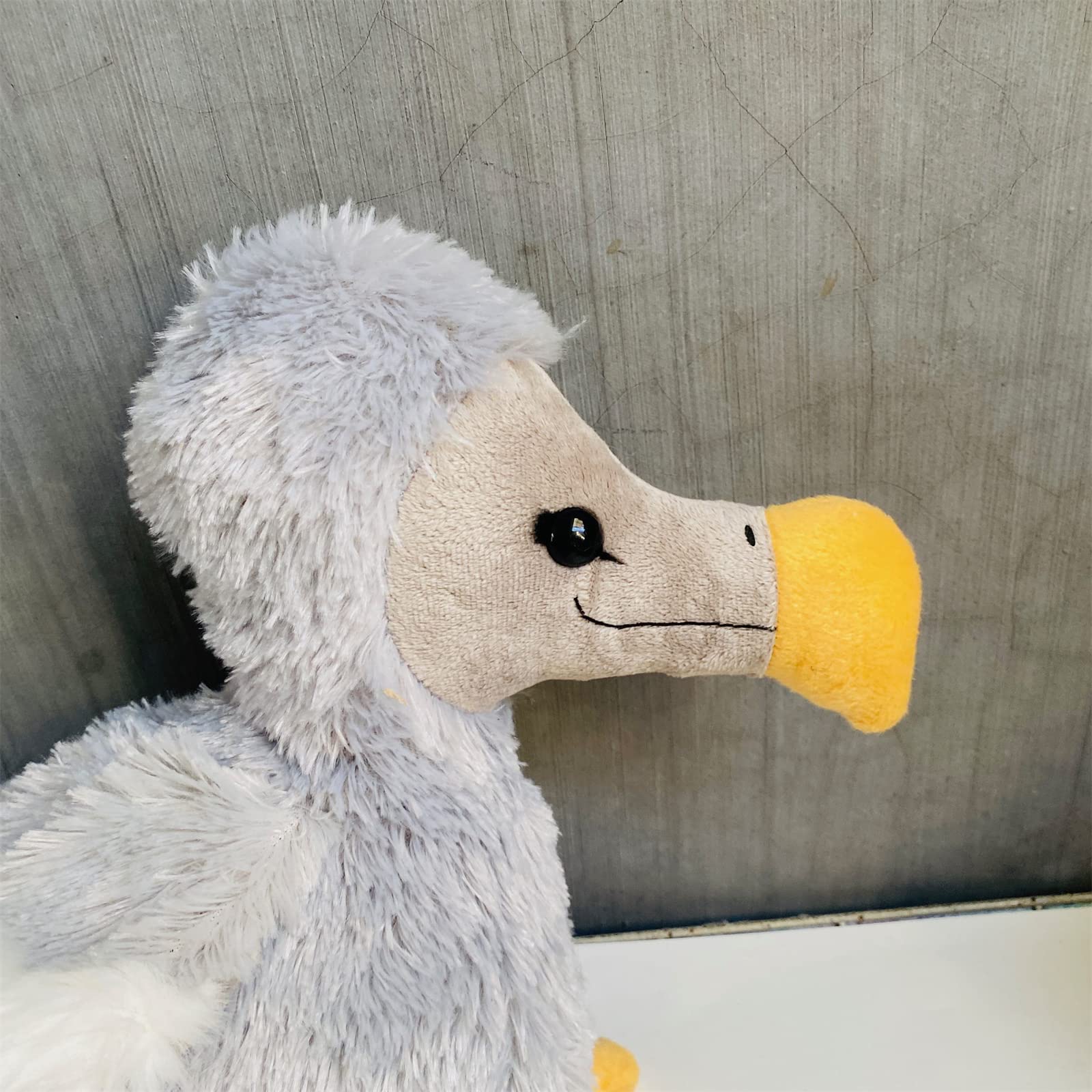 Whrigud 11'' Realistic Dodo Bird Stuffed Animal Pillow Plush Toy Soft Ugly Dodo Plushie Big Birds Stuffed Animals Pillows for Kids Gifts Home Decor (dodo Bird)