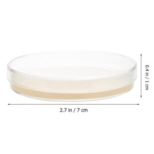 SOLUSTRE 10pcs Nutrient Agar Plate Petri Dish Petri Dish with Lid Agar Plates Culture Plate