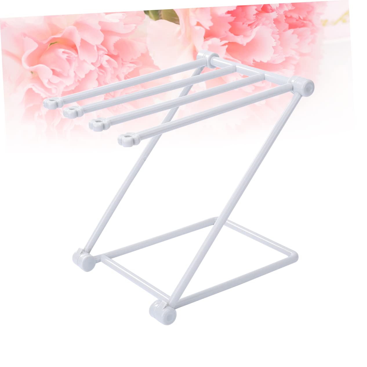 SHOWERORO Kitchen Washcloths Rack Kitchen Towel Stand Hand Towel Holder Kitchen Dish Cloth Rack Countertops Towel Rack Vanities Towel Holder Dishcloth Drying Rack No Punching Bowl Cloth