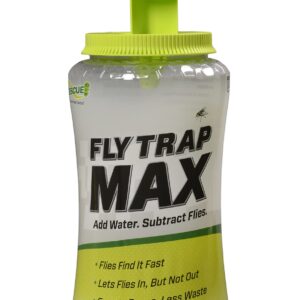 RESCUE! Fly Trap Max – Extra Large Reusable Outdoor Fly Trap