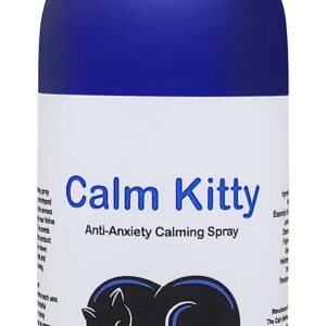 The Cat's MeWow Calm Kitty Calming Spray - Natural Stress Relief & Anxiety Relief for Cats - Drug-Free Calming Solution