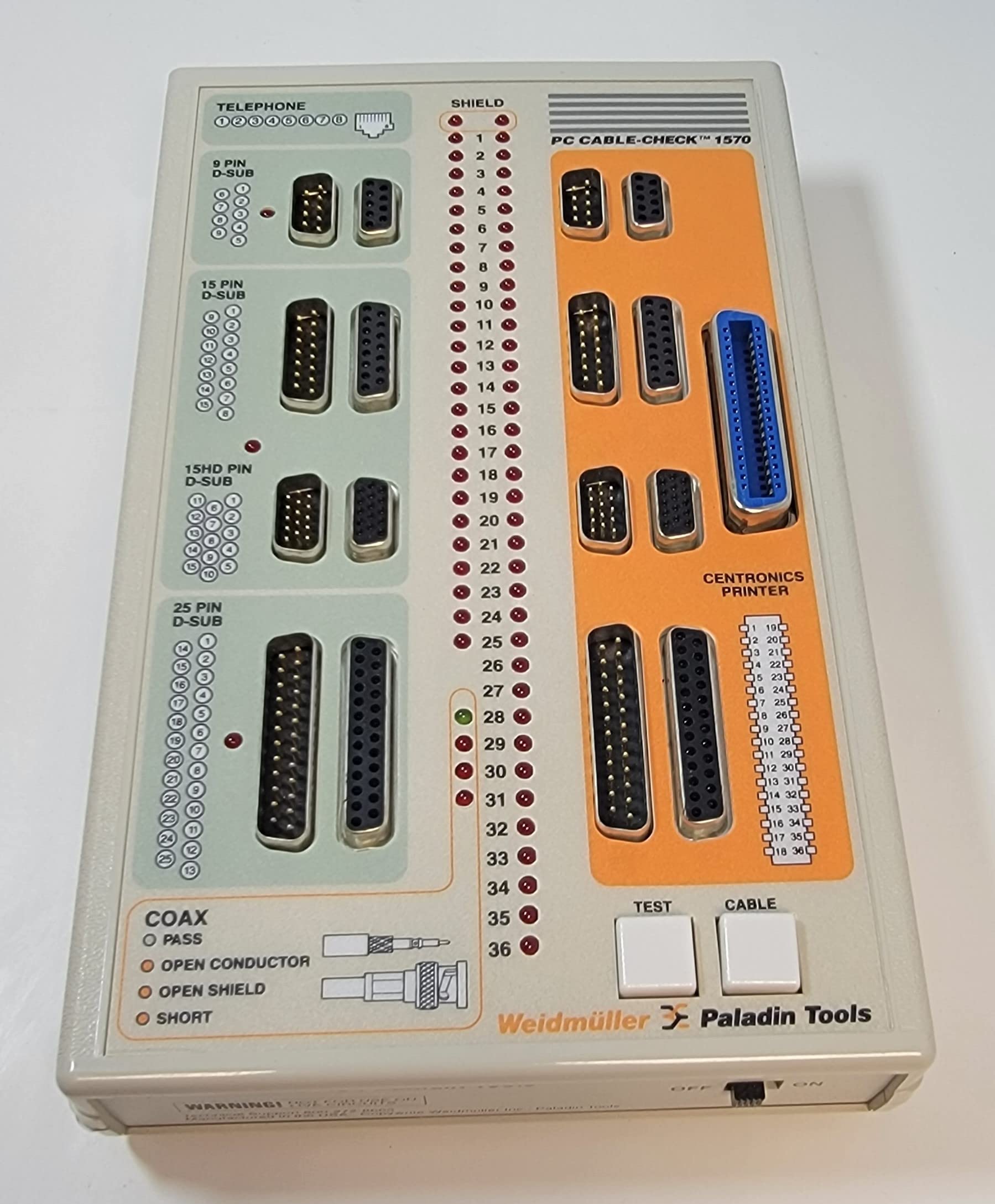 Paladin 1570 PC Cable-Check Tester (No USB) (Renewed)