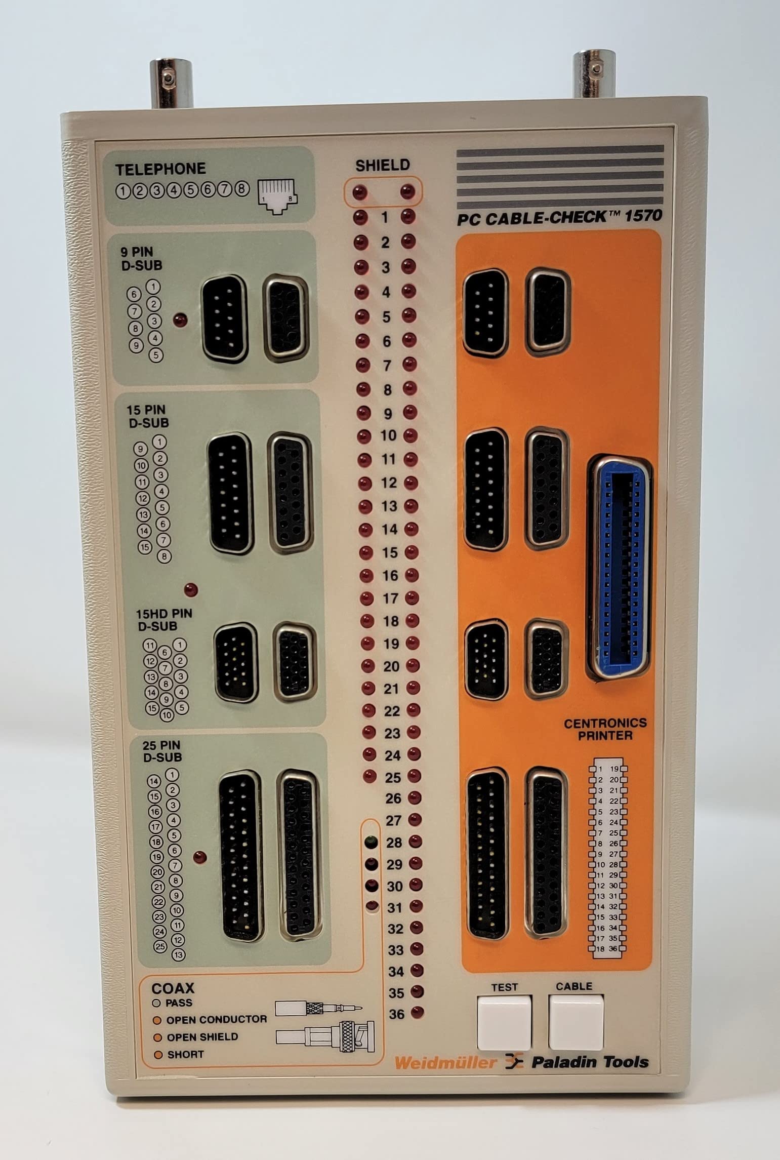 Paladin 1570 PC Cable-Check Tester (No USB) (Renewed)