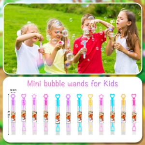 Nacipier 124PCS Bear Baby Shower Party Favor Supplies, Themed Birthday Decorations Including 12 Bracelets, 12 Keychains, 12 Button Pins, 50 Stickers, 14 Stampers, 12 Bubble Wands and Stickers