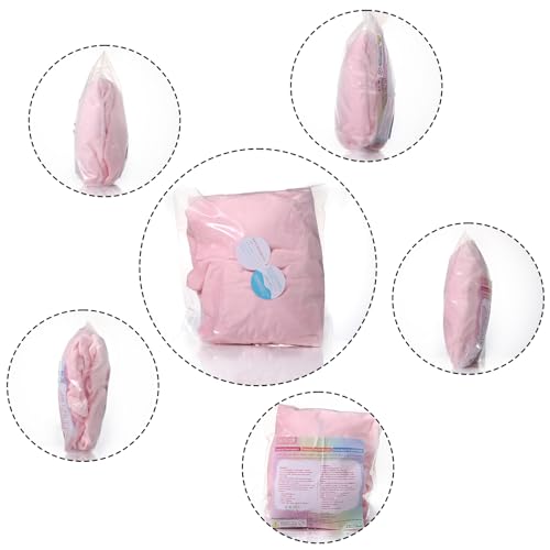 GAGAKU Stuffed Animal Bean Bag Cover Toy Storage, 24 Inches Kids Bean Bag Chair Cover ONLY Pink Unicorn Large Zipper Bean Bag for Organizing Kids Plush Toys Home Supplies (Cover Only)