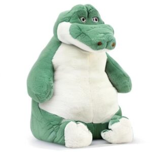 Muiteiur 6lbs 28 inch Weighted Alligator Stuffed Animals, Large Weighted Stuffed Crocodile Soft Plush Pillow, Green Alligator Stuffed Toy Gift for Kids Adults