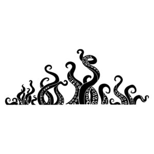 superdant black octopus tentacles wall stickers sea animal wall decal mural home art decor vinyl wall art 10pcs octopus tentacles decor for bathroom bathtub toilet seat vinyl transfer sticker