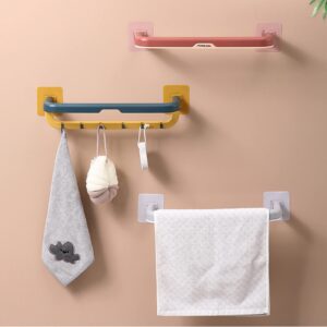 Dish Soap Holder Kitchen Towel Bar Single Towel Rack Towel Holder for Kitchen Bathroom Laundry Room NonDrilling Wall Mounted Hanging Towel Holder Towel Organizer Sink Ware Drainer