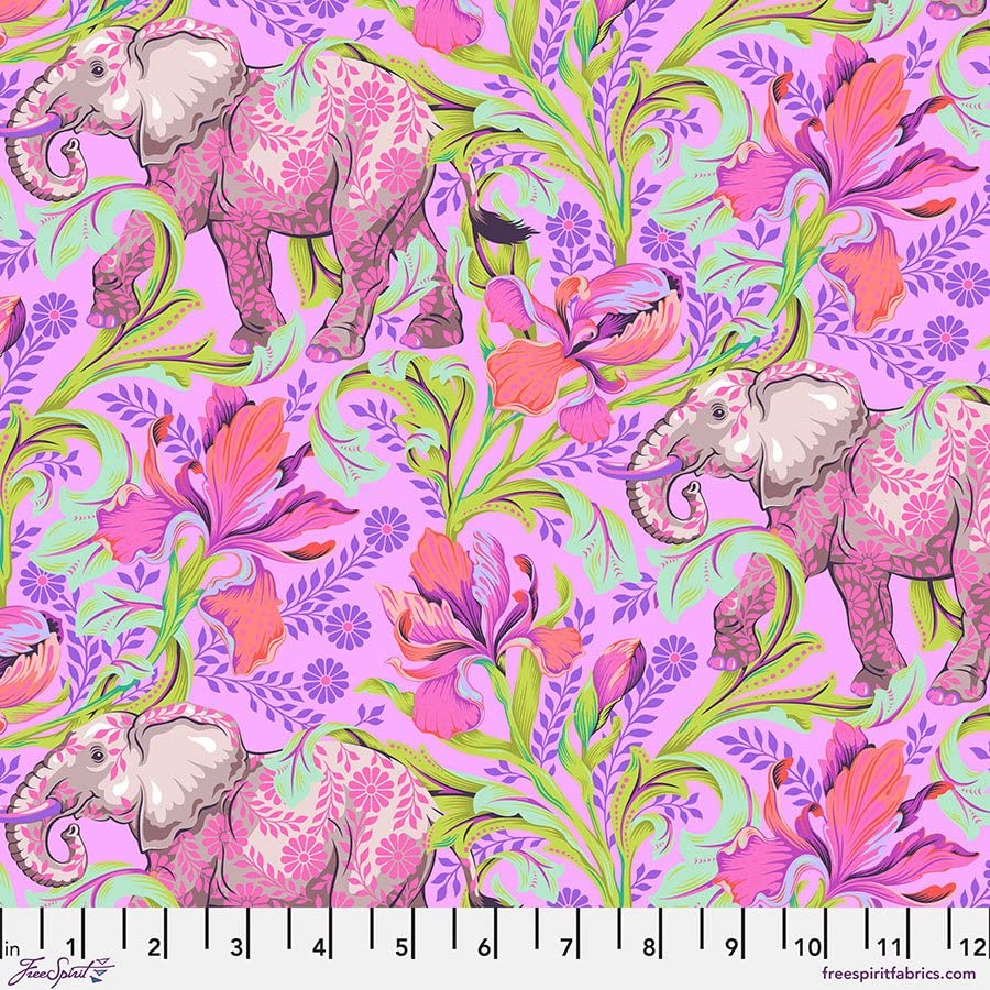 Free Spirit Everglow by Tula Pink PWTP202 Cosmic All Ears Fabric BTY