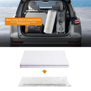 Mattress Vacuum Bag 240X120cm Oversized Vacuum Bags Foam Mattress Vacuum Storage Bags Waterproof Reusable Twin Mattress Vacuum Bag King,Vacuum Seal Mattress Cover 94.4"x47.2"