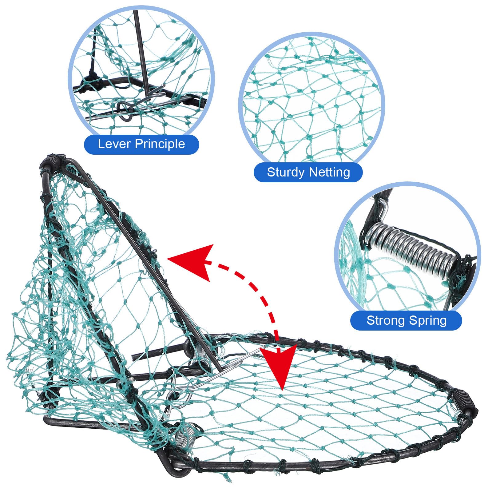 Yardwe Pigeon Bird Trap Bird Net Quail Catcher Pigeon Catching Net for Small Birds Pigeons Sparrow Quail