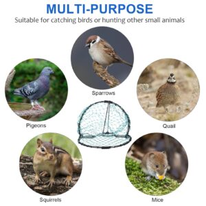 Yardwe Pigeon Bird Trap Bird Net Quail Catcher Pigeon Catching Net for Small Birds Pigeons Sparrow Quail