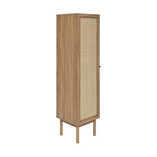 Swiss Madison Well Made Forever Classé 15" W x 60" H x 15" D Linen Cabinet in Oak