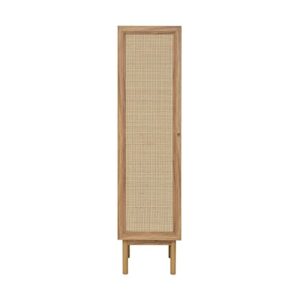 swiss madison well made forever classé 15" w x 60" h x 15" d linen cabinet in oak