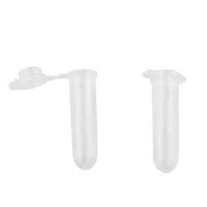 2ml Microcentrifuge Tubes TAODAN 100pcs 2ml Micro Centrifuge Tube Vial Clear Plastic Vials Container with Caps for Sample Storage Without Leakage