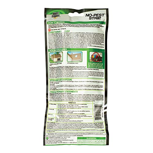 Hot Shot 100046114 No-Pest Strip, Pack of 2