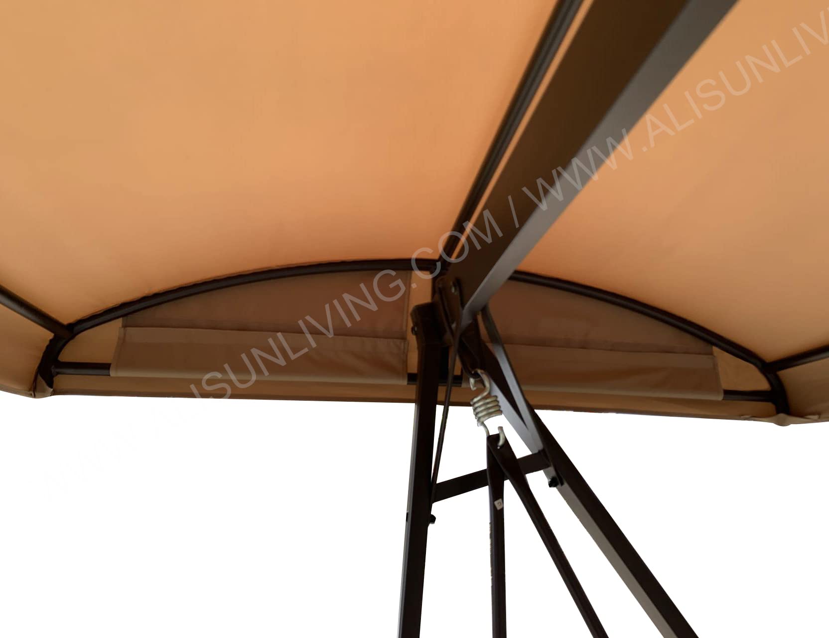 ALISUN Replacement Canopy Top for Model#GSS00132D Cunningham 3-Seater Patio Swing (Top Only)