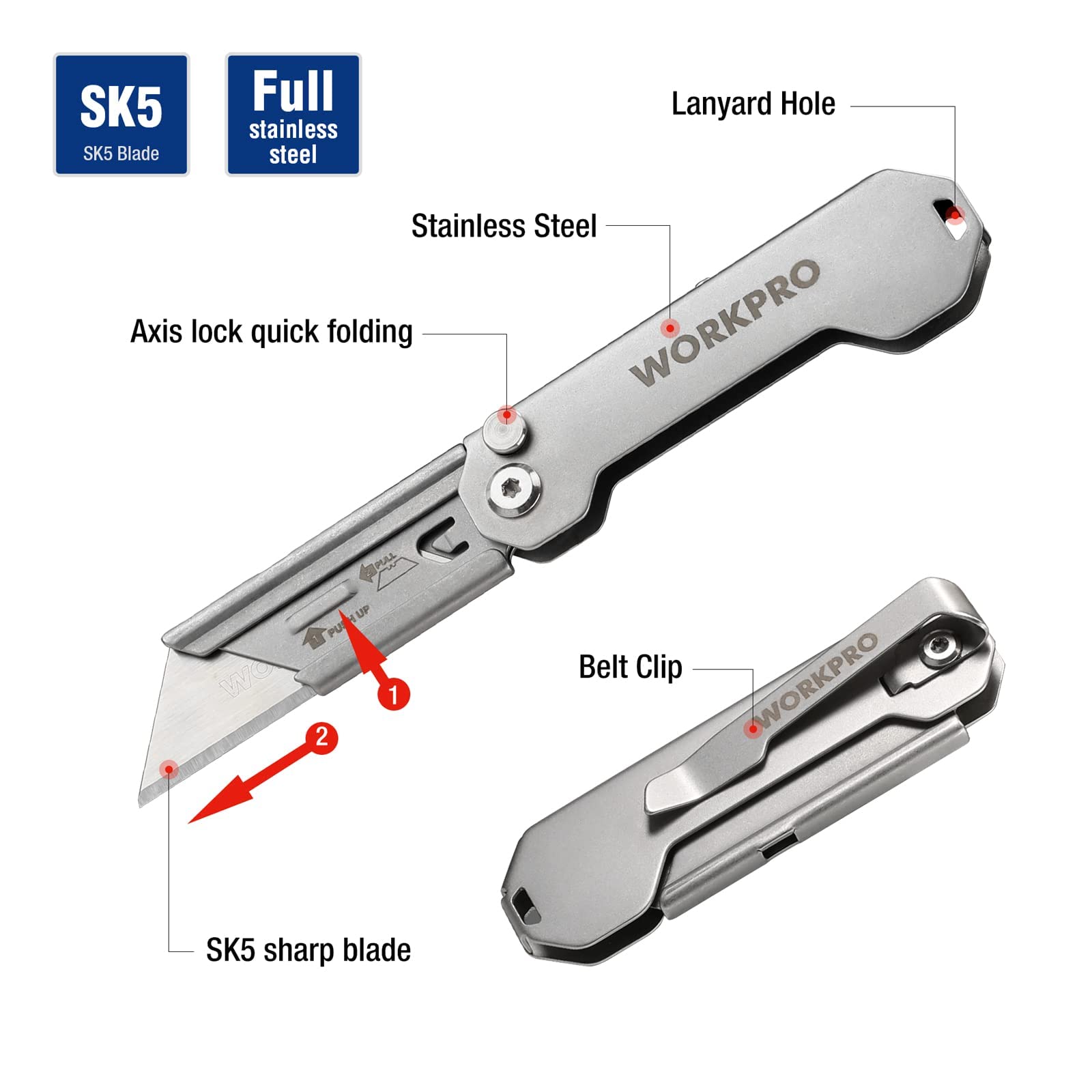 TAC Diamond Coated SK2M(10pcs) + Box Cutter